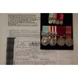 Set of RENAMED medals to 2857 Corpl William Telfer, 79th Highlanders.