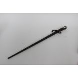 French Gras Bayonet Model of 1874. Dated 1881 to spine of 52cm blade.