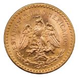 Mexico Gold 50 Pesos 37.