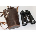 WW2 British cased Barr and Stroud of Glasgow & London Binoculars 7 x CF30.