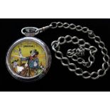 An Eagle Ingersoll Jeff Arnold pocket watch