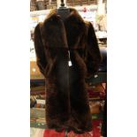 Faux fur coat