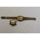 A vintage Rotary gentlemen's bracelet watch with date window,