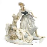 A Lladro figural group