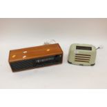A mains Retro Radio, Kolster Brandes, England together with a Roberts V.H.