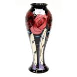 A Moorcroft vase in the Bella Houston pattern, designed by Emma Bossons, shape 75/10,