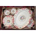 A large collection of Royal Albert Lady Carlyle dinner of tea wares including dinner plates,
