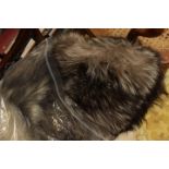 One small good Fox fur and a 1940s fur cape