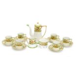 Coffee set/tea Norytake complete, in excellent condition,