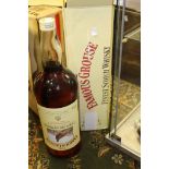 A vintage large bottle of 'The Famous Grouse' whisky, 1 x 4.