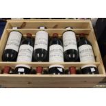 Pontet Canet, Paullac, 1996, twelve bottles,