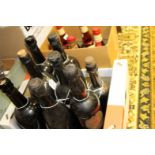 Eight various bottles of Ale, including one dated 1869,