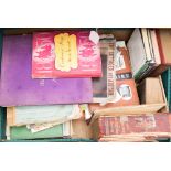 A box containing a quantity of mostly 1930s magazines (some 1920s) relating to cinema war and