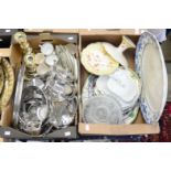 A quantity of assorted ceramics and metalware