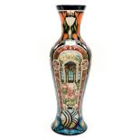 A Moorcroft vase in the 'Rooftop Paradise' pattern, designed and signed by Paul Hilditch,
