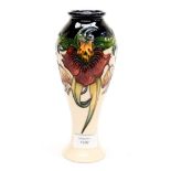 A Moorcroft vase in the Anna Lili pattern dated '98,