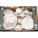 Royal Albert 'Moss Rose' dinner and coffee service