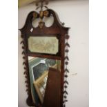 An Edwardian George III style pier glass, in the Neo Classical taste,
