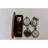 A Military pocket watch G.S.T.