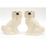 A pair of Staffordshire Dogs,