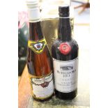 Rutherford Hill Vintage Zinfandel Port 1987 and Johann Falkenburg Liebfraumilch 1984 (2)