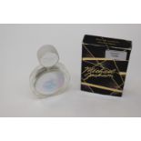 Michael Jackson hollogramed perfume bottle in box