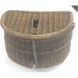 Angling interest: a Scottish criel fishing basket