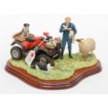 A Border Fine Art Studio Figurine A5893 A Helping Hand,