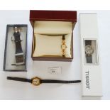 A Tissot 'sea star ladies watch' a Tissot 'Rock' serpentine watch as new,