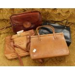 A collection of four handbags to include a late 1950s handbag,