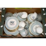 A Royal Worcester tea and dinner service Woodland pattern