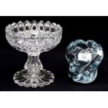 An Oroforce glass vase,