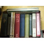 A box containing twelve books on art / English artists, including 'Lord Leighton's Addresses',