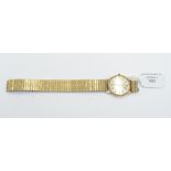 A vintage Tissot 9ct gold presentation watch