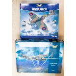 A pair of Corgi Aviation Archive World War Two planes,