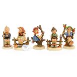 Geobel figures of boys and girls playing circa 1960s (5)