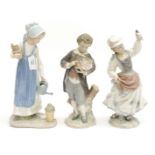 Three Lladro figurines
