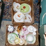 A box of tea wares to include Maxwell Williams,