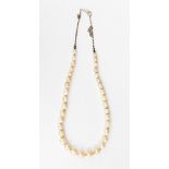 A single string of pearls,