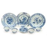 Two Chinese blue and white bowls,