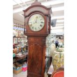 A George III mahogany longcase clock