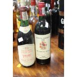 Landgoedwyn De Zoetc Inval 1982 and Backberg Pinotage 1987