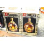 Two bottles of Dimple Scotch Whisky in original cartons (2)