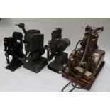 Projectors including Bell an Howell and Kodascope,