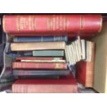 A box of books all on Hunting themes to include "British Hunts and Huntsmen",