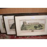 Derbyshire interest: Two 18th Century views of Bolsover Castle, S.Bdelin. N.