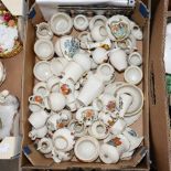 A box of approx 67 Goss China,