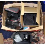 Pentax S3 SLR camera with accessories, Zenith package, Minolta SXi,
