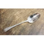 Hester Bateman, a George III silver tablespoon, Old English pattern, London 1789, 22.5cm long, 2.