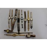 ***THREE WATCHES WITHDRAWN*** A collection of nine assorted watches